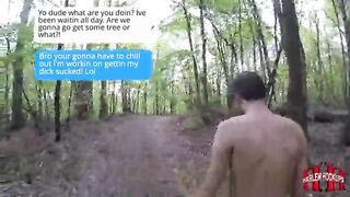 Белые парни получили минет от чернокожего гея на природе