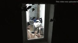 Заснял быструю дрочку молодого соседа на камеру от первого лица