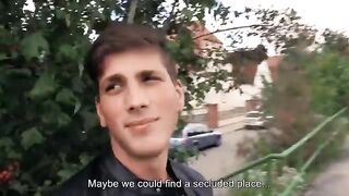 Чешский пикапер потрахался с незнакомцем