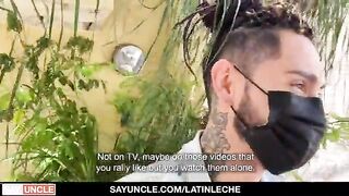 Латинский пикапер выебет в жопу парня с дредами